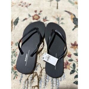 Old Navy Black Women's Flip Flop Sandals